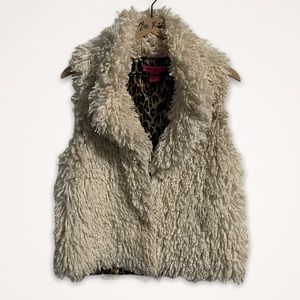 Betsey Johnson Shag Vest